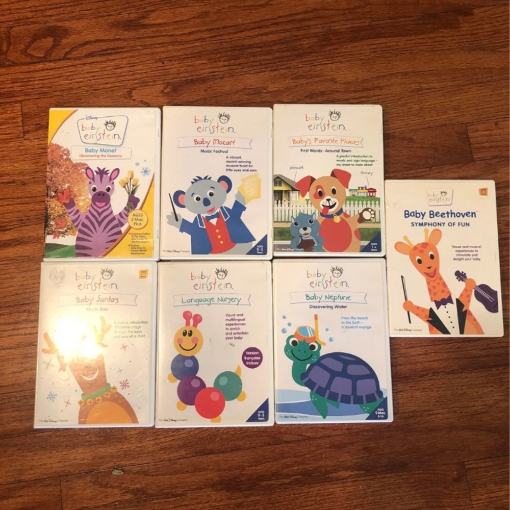 Baby Einstein DVD Lot